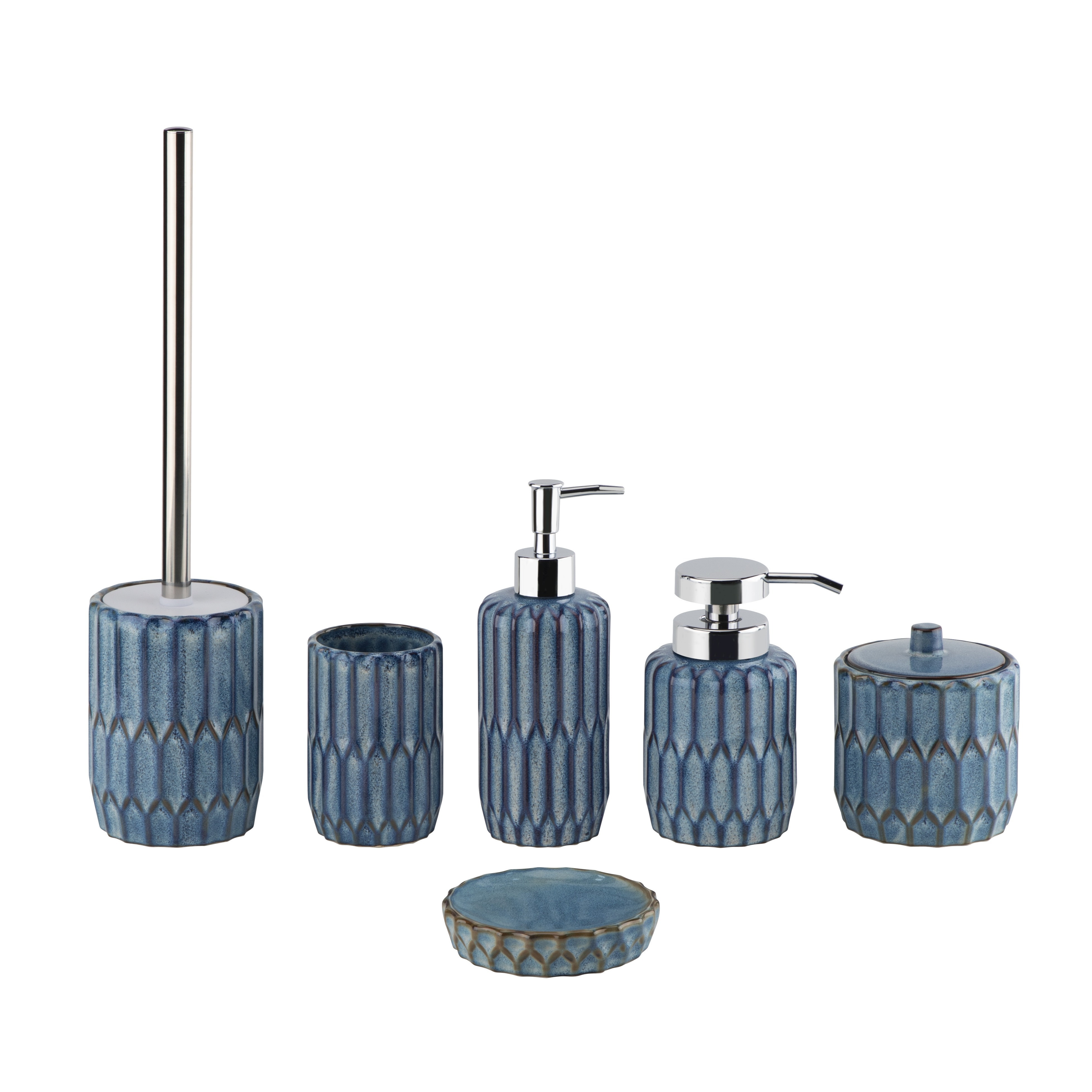 Blue Ceramic Dispenser